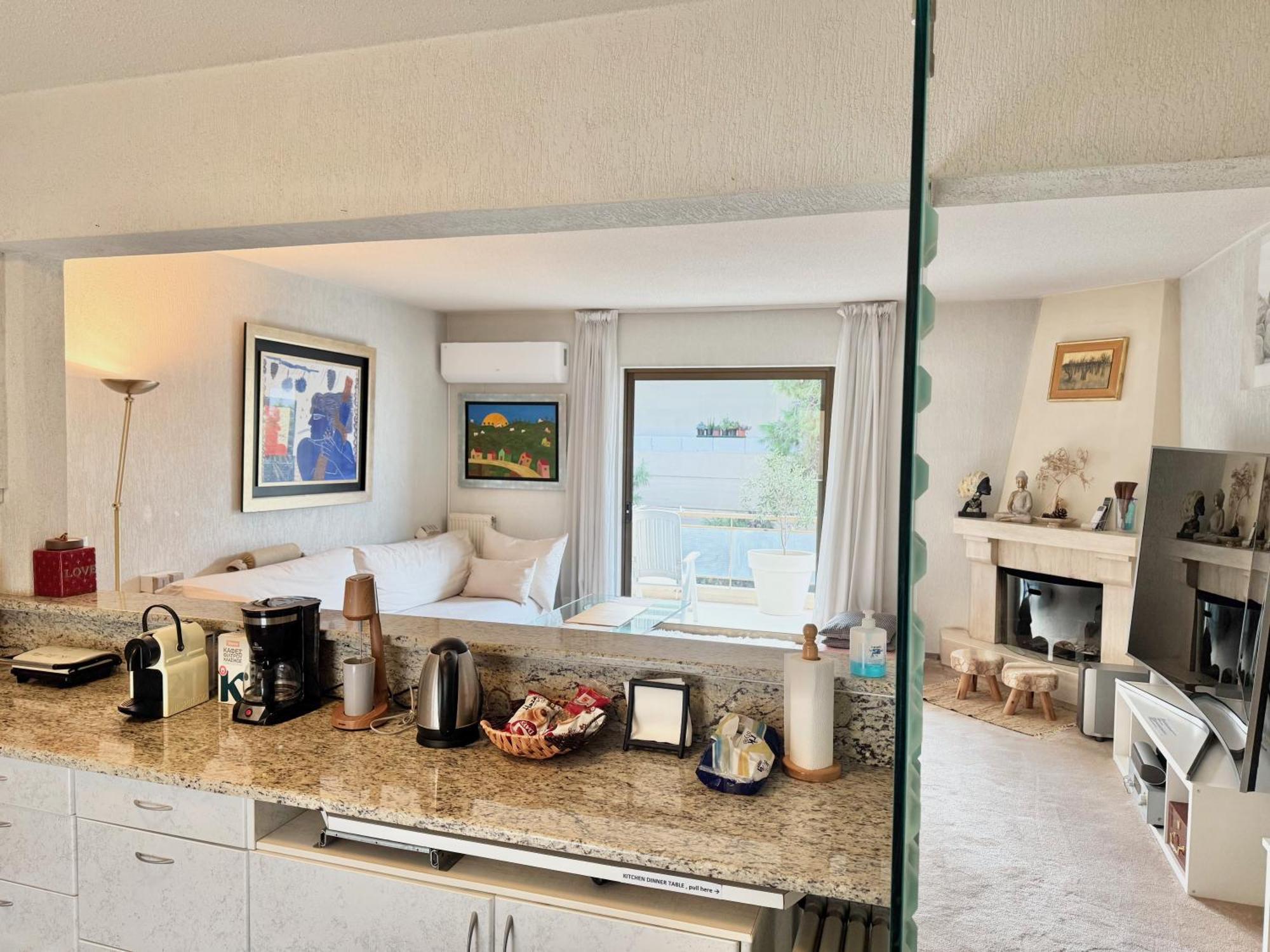 Villasonboard 2 Bed Condo Beach Seaview Greek Riviera Vouliagmeni Афины Экстерьер фото
